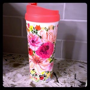 Cute floral travel mug